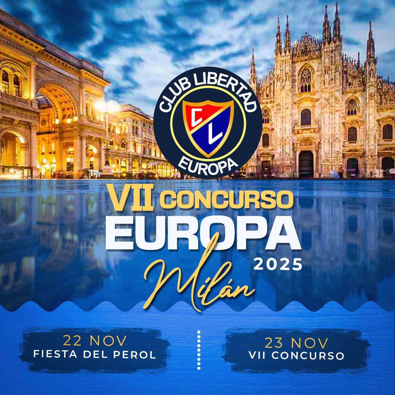 Flyer del VII Concurso Europeo de Marinera 2025